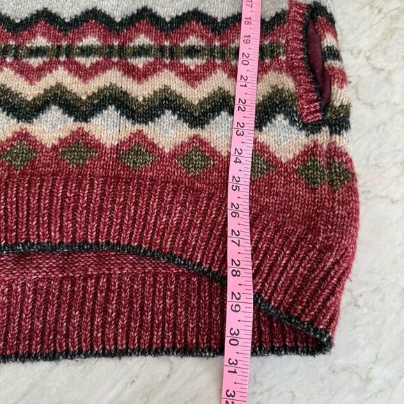 Victoria's Secret Wool/Alpaca Blend Fair Isle Oversized Sweater tunic size S - Picture 7 of 7